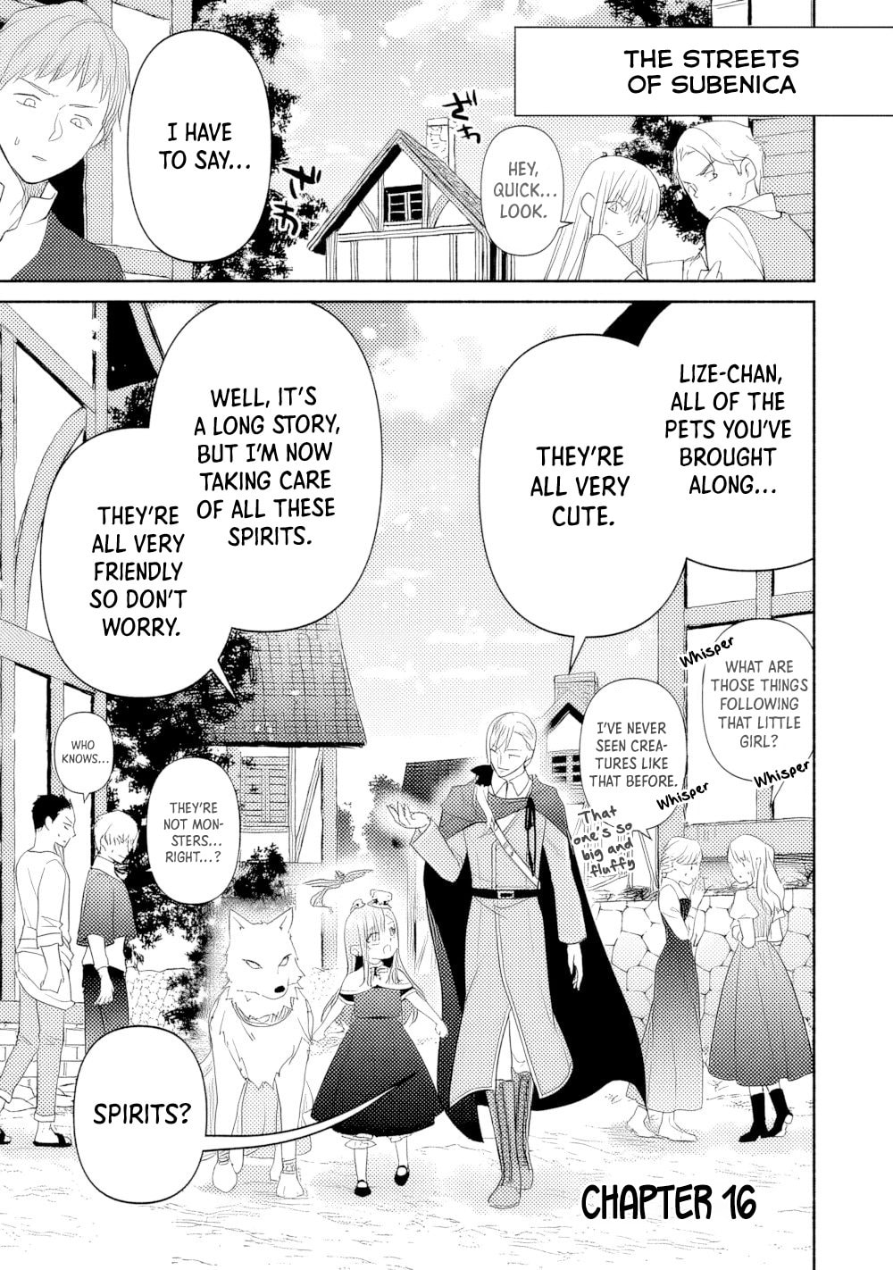The Reincarnated Little Girl Lives With Divine Beast, Prince, and Mercenaries of Tough Guys Chapter 16 page 1 - 