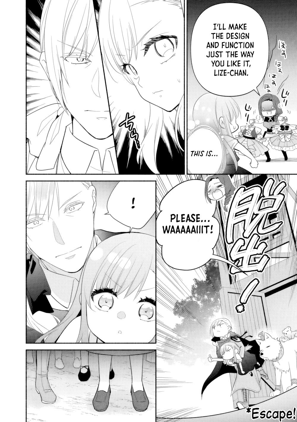 The Reincarnated Little Girl Lives With Divine Beast, Prince, and Mercenaries of Tough Guys Chapter 16 page 18 - 