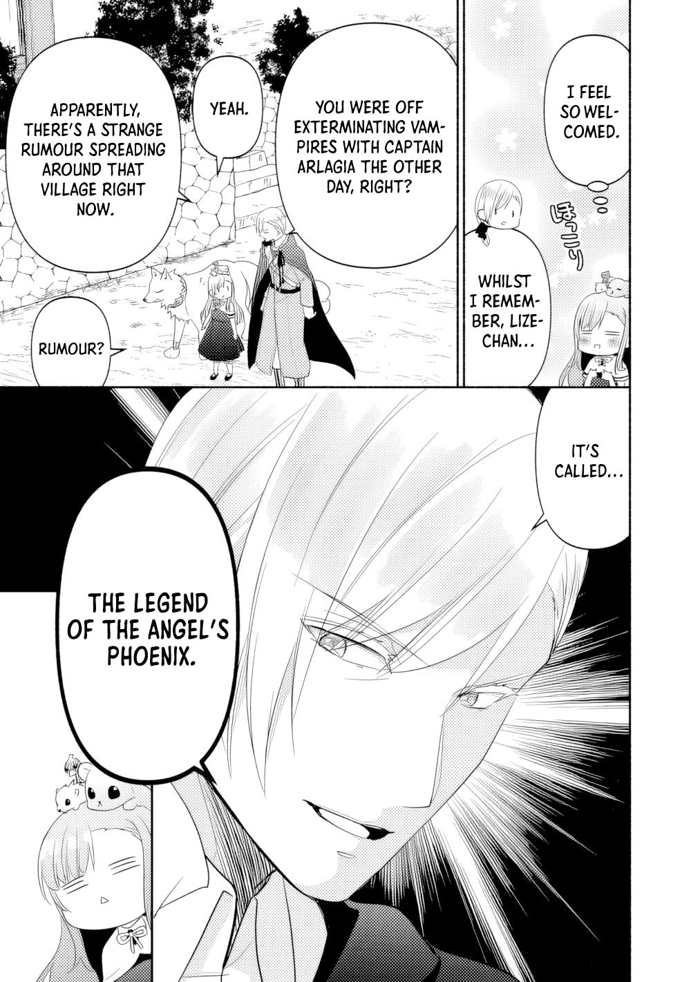 The Reincarnated Little Girl Lives With Divine Beast, Prince, and Mercenaries of Tough Guys Chapter 16 page 3 - 