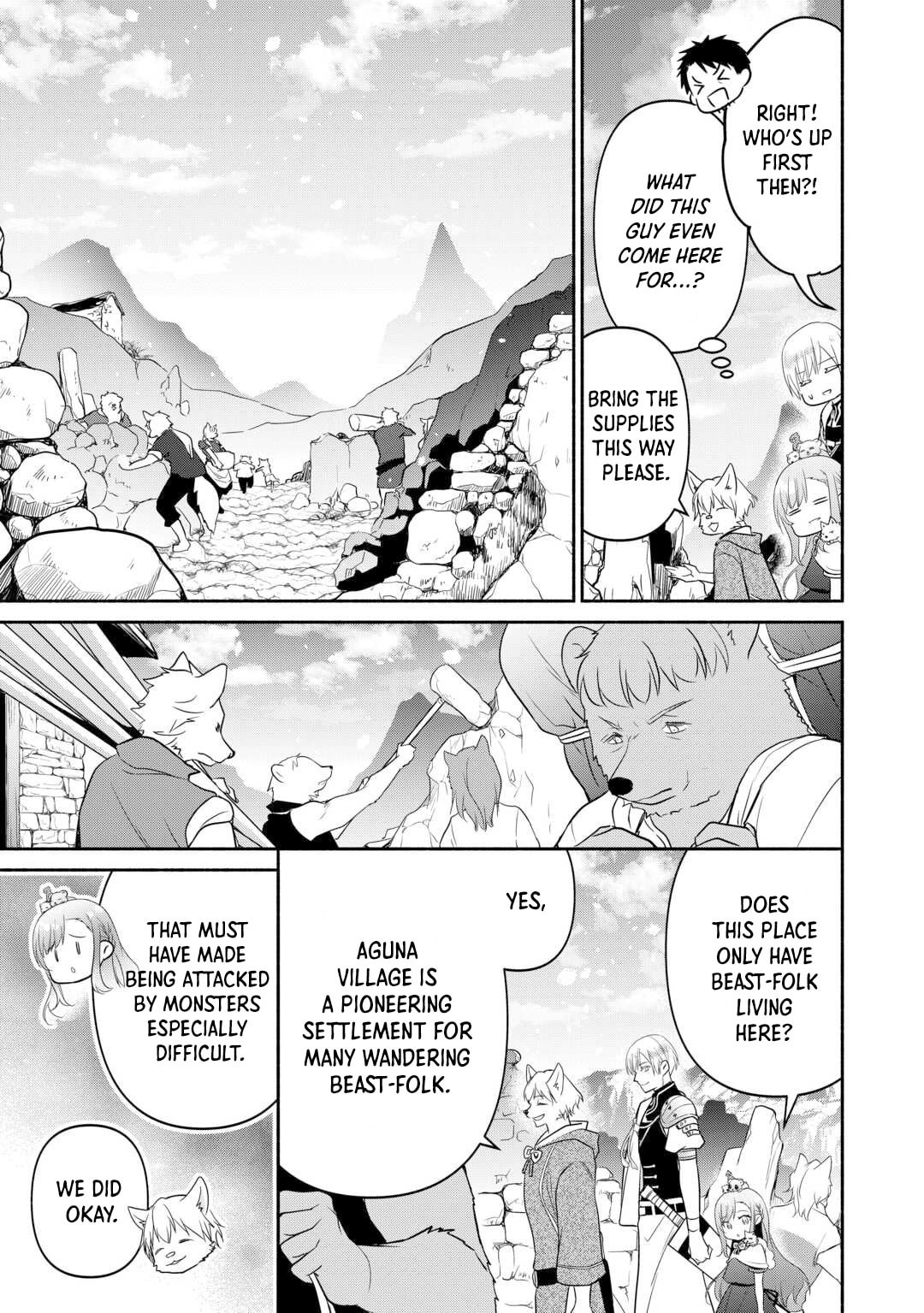 The Reincarnated Little Girl Lives With Divine Beast, Prince, and Mercenaries of Tough Guys Chapter 17 page 11 - 
