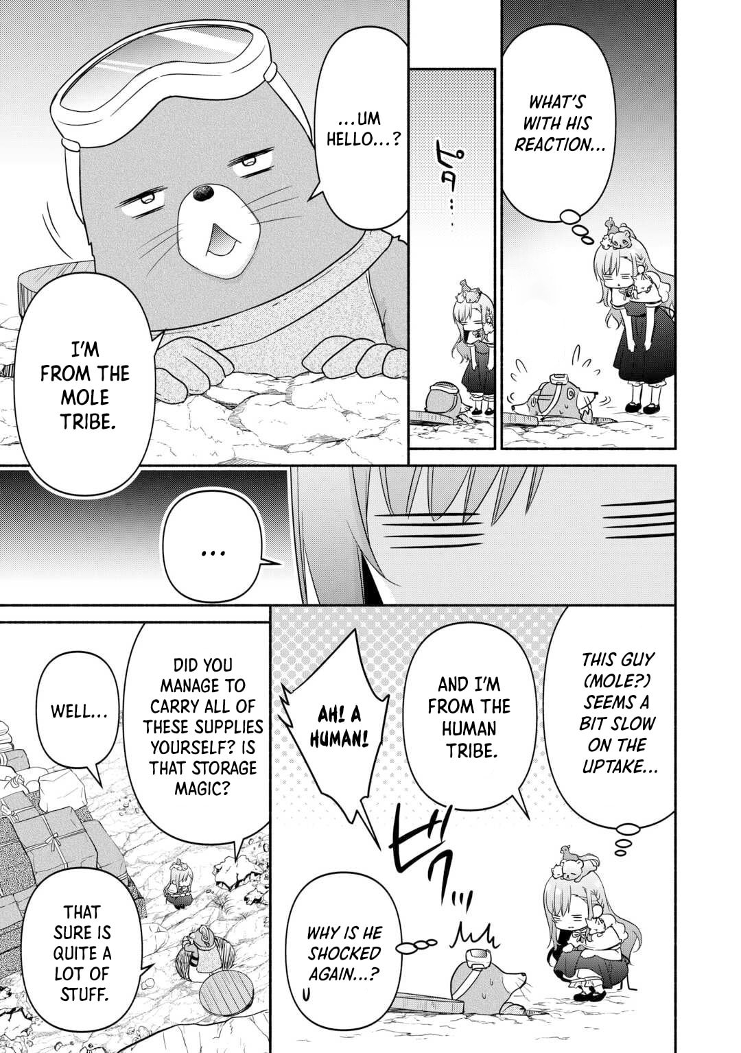 The Reincarnated Little Girl Lives With Divine Beast, Prince, and Mercenaries of Tough Guys Chapter 17 page 15 - 