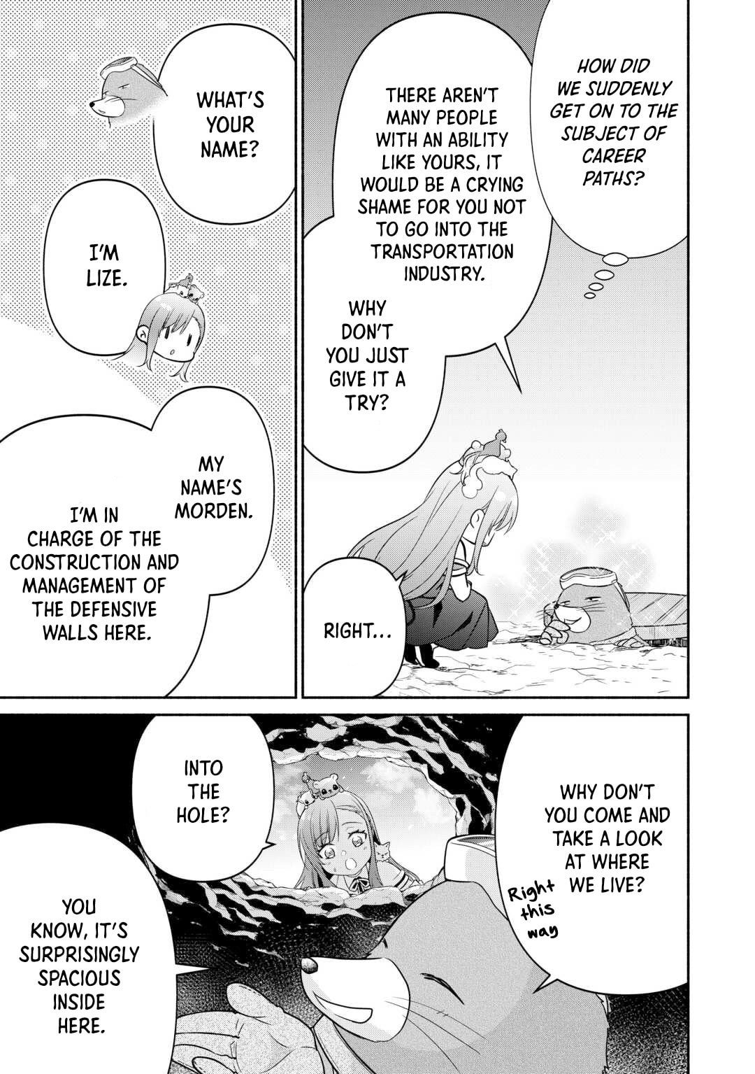 The Reincarnated Little Girl Lives With Divine Beast, Prince, and Mercenaries of Tough Guys Chapter 17 page 17 - 