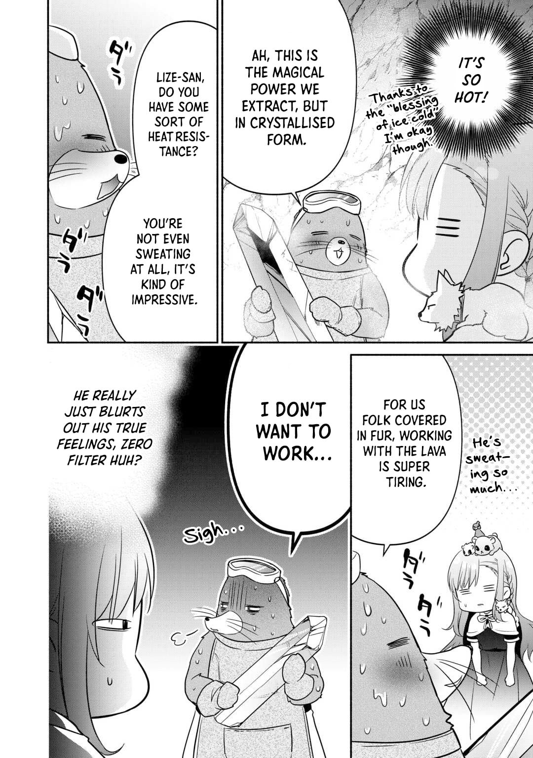 The Reincarnated Little Girl Lives With Divine Beast, Prince, and Mercenaries of Tough Guys Chapter 17 page 20 - 