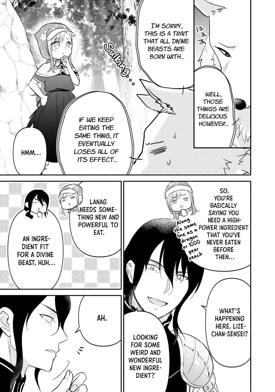 The Reincarnated Little Girl Lives With Divine Beast, Prince, and Mercenaries of Tough Guys Chapter 17 page 3 - 