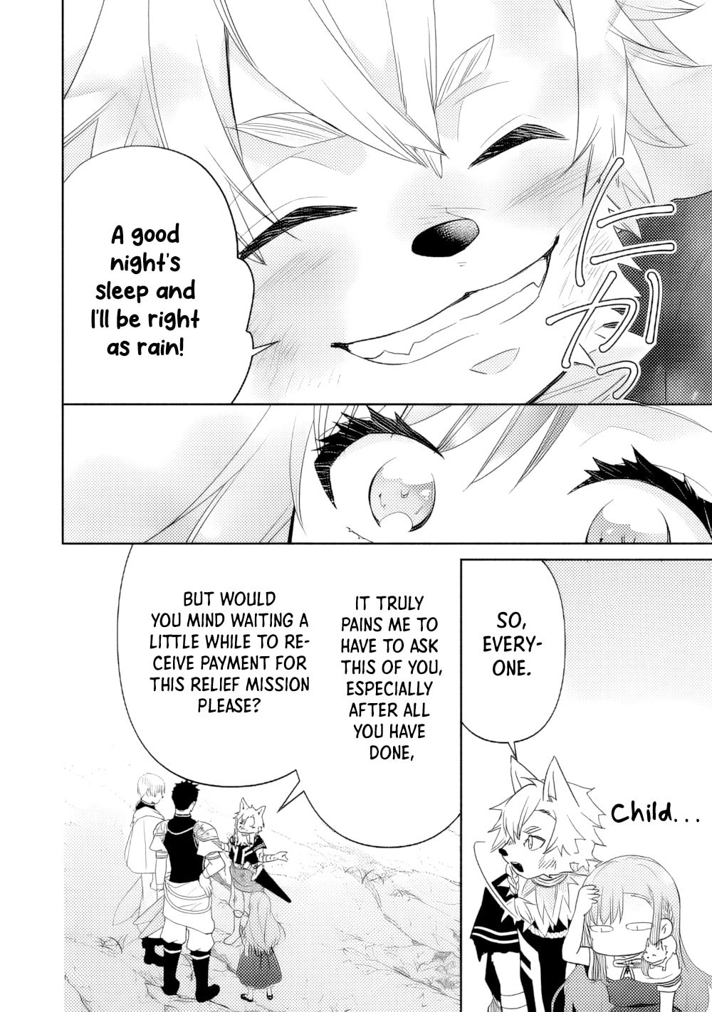The Reincarnated Little Girl Lives With Divine Beast, Prince, and Mercenaries of Tough Guys Chapter 18 page 16 - 