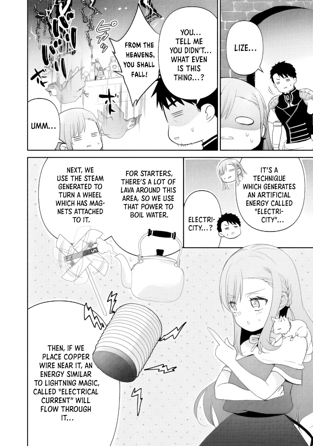 The Reincarnated Little Girl Lives With Divine Beast, Prince, and Mercenaries of Tough Guys Chapter 18 page 22 - 