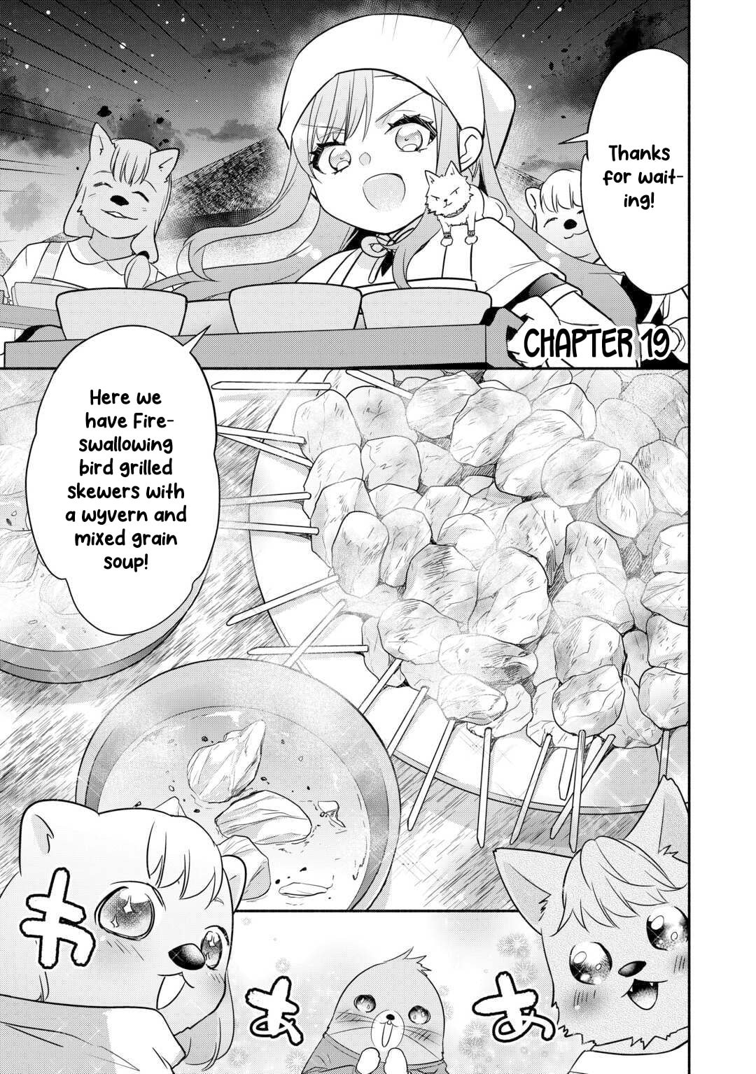 The Reincarnated Little Girl Lives With Divine Beast, Prince, and Mercenaries of Tough Guys Chapter 19 page 1 - 