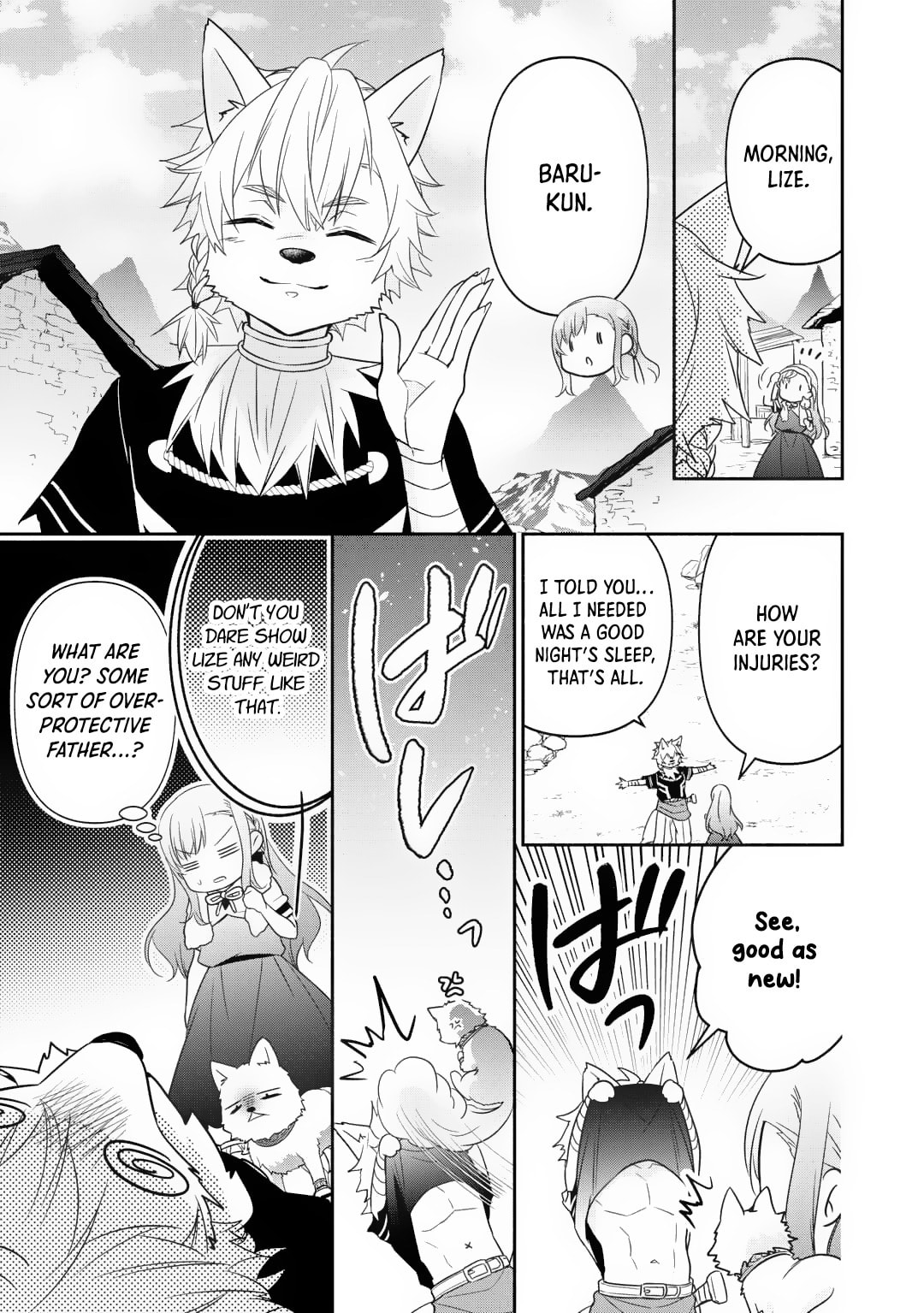 The Reincarnated Little Girl Lives With Divine Beast, Prince, and Mercenaries of Tough Guys Chapter 19 page 11 - 