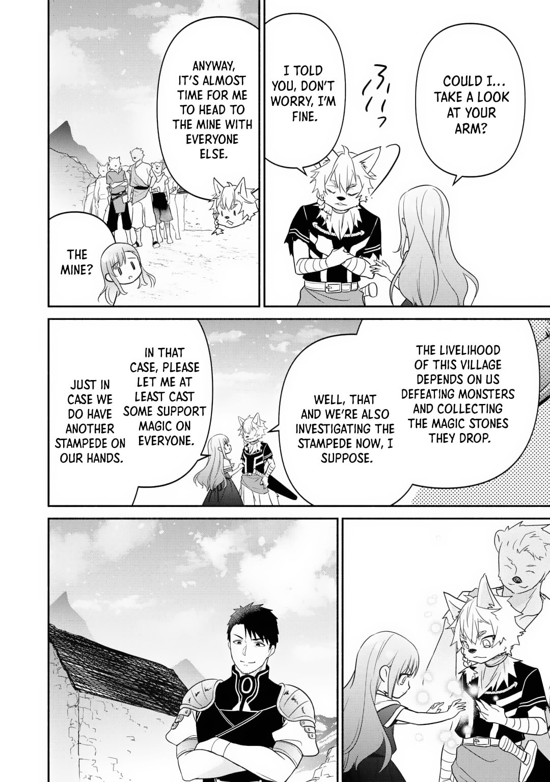 The Reincarnated Little Girl Lives With Divine Beast, Prince, and Mercenaries of Tough Guys Chapter 19 page 14 - 