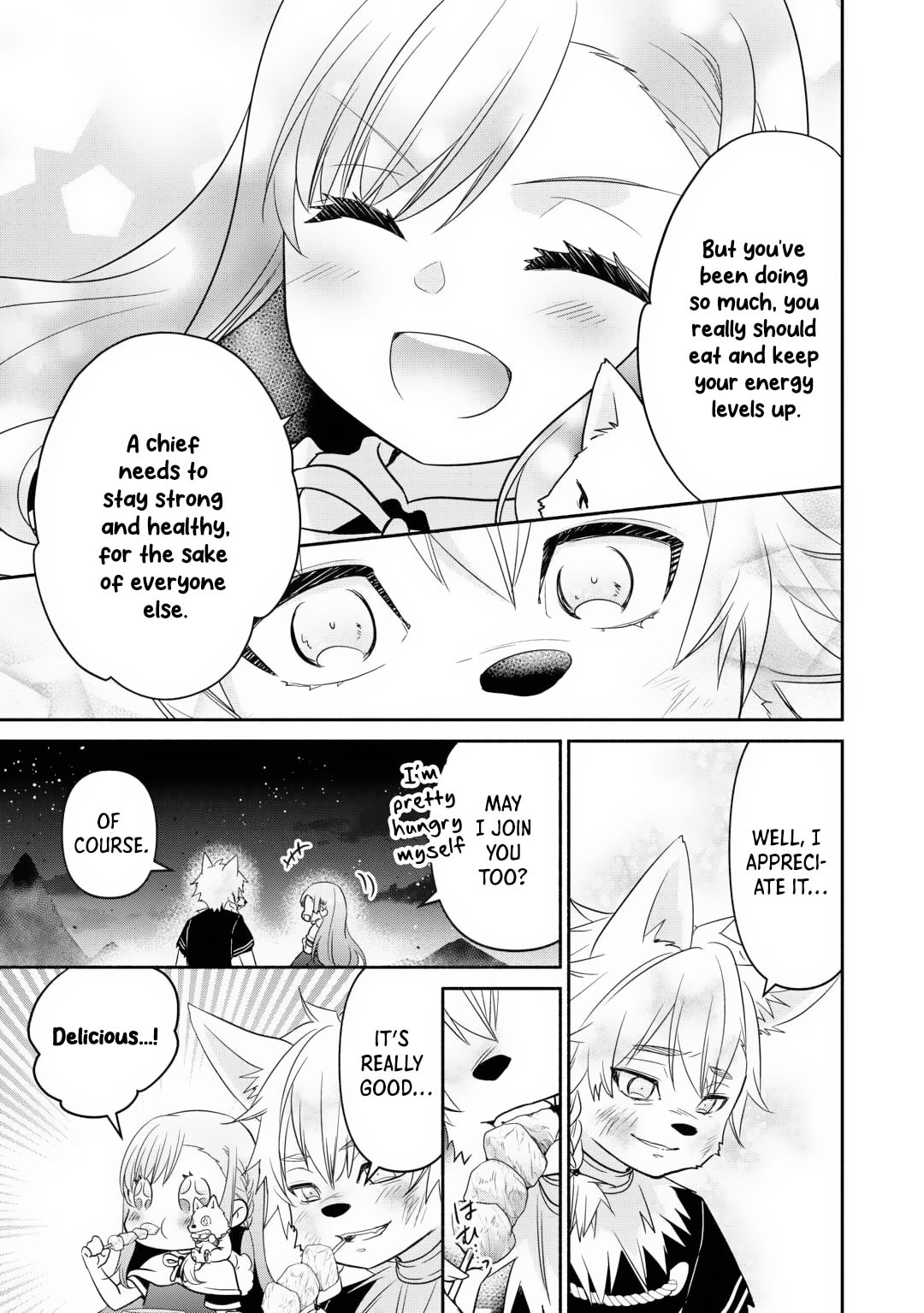 The Reincarnated Little Girl Lives With Divine Beast, Prince, and Mercenaries of Tough Guys Chapter 19 page 5 - 