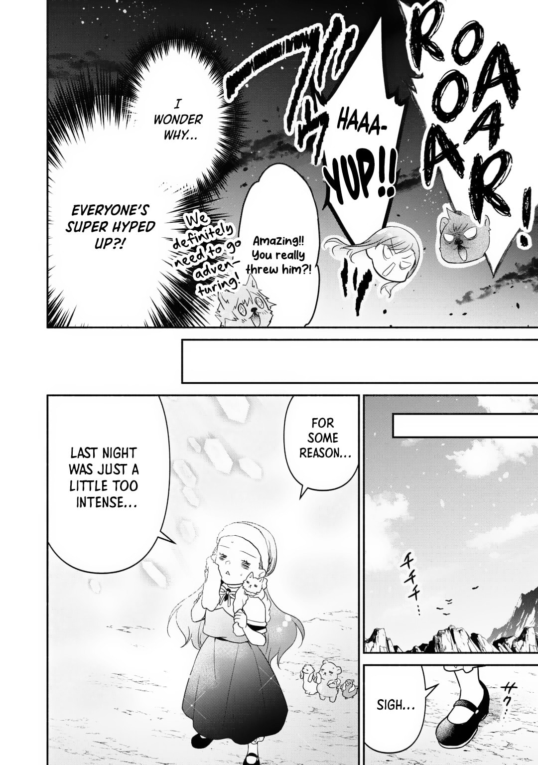 The Reincarnated Little Girl Lives With Divine Beast, Prince, and Mercenaries of Tough Guys Chapter 19 page 10 - 