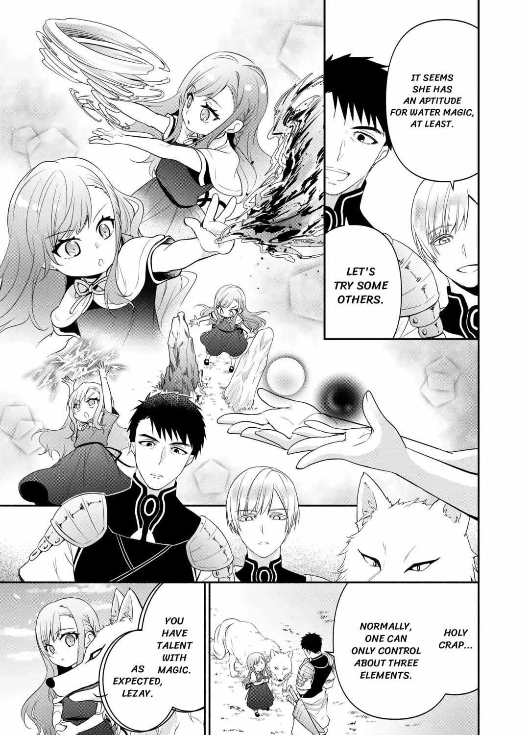 The Reincarnated Little Girl Lives With Divine Beast, Prince, and Mercenaries of Tough Guys Chapter 2 page 34 - 