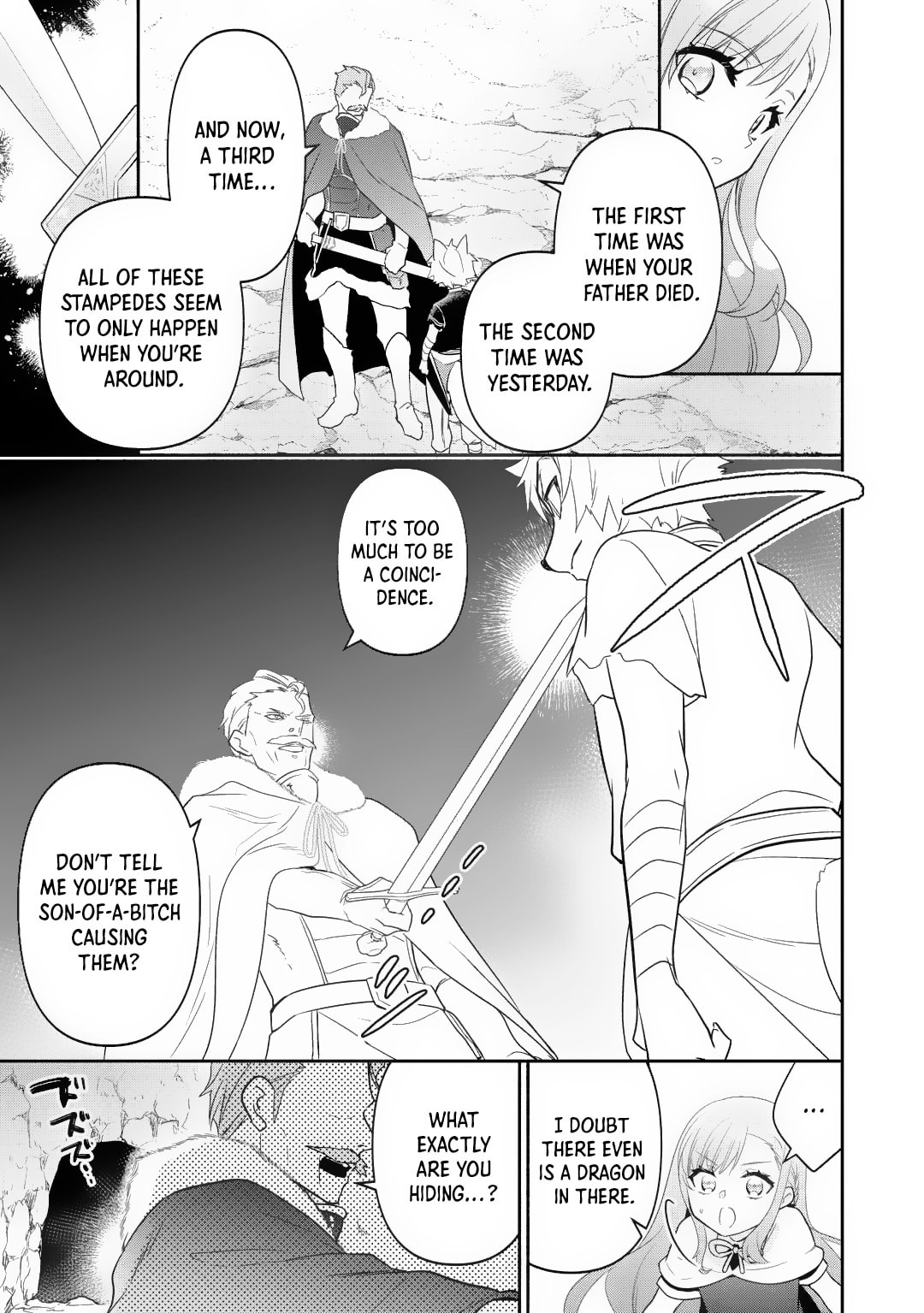 The Reincarnated Little Girl Lives With Divine Beast, Prince, and Mercenaries of Tough Guys Chapter 20 page 12 - 