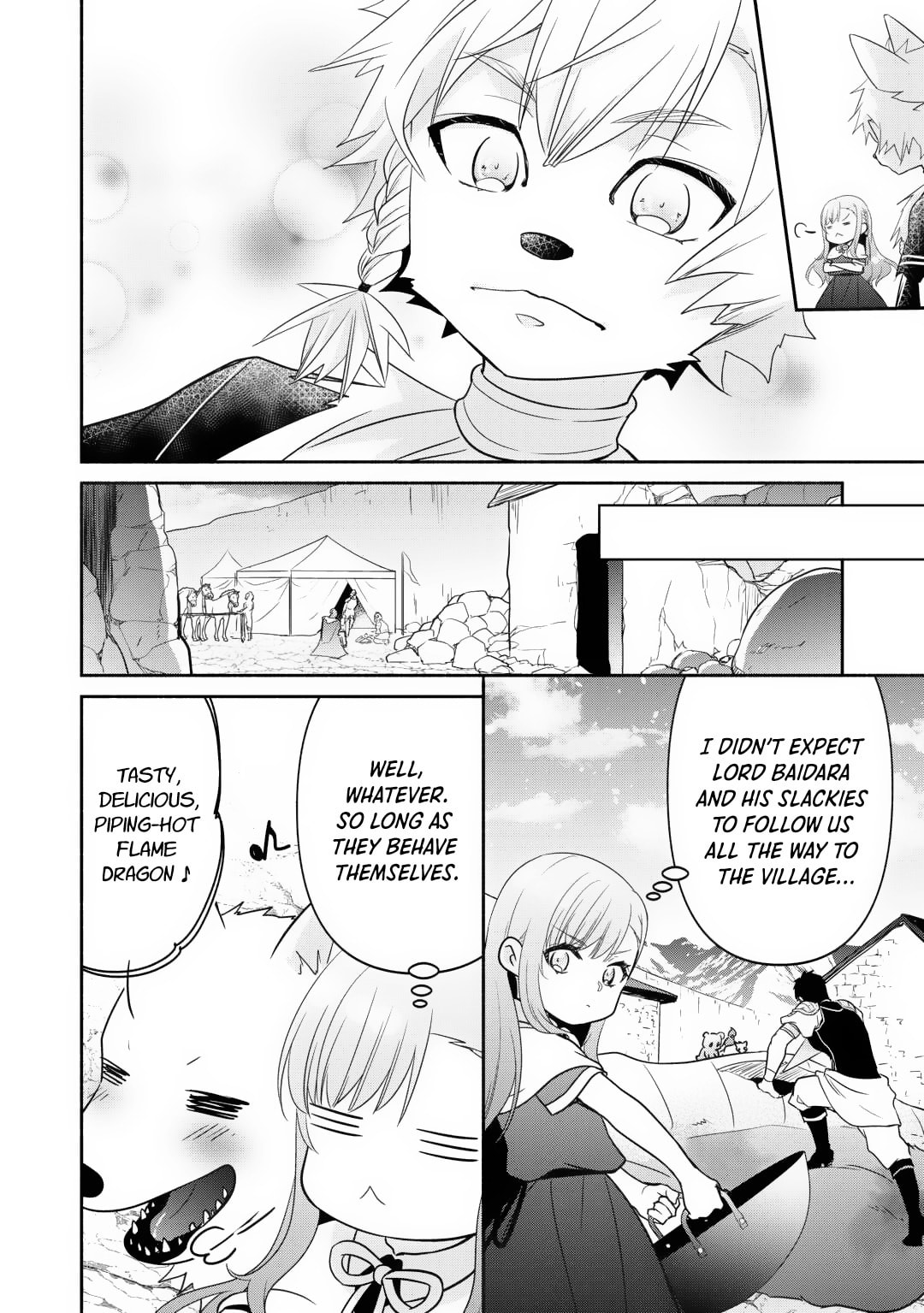 The Reincarnated Little Girl Lives With Divine Beast, Prince, and Mercenaries of Tough Guys Chapter 20 page 15 - 