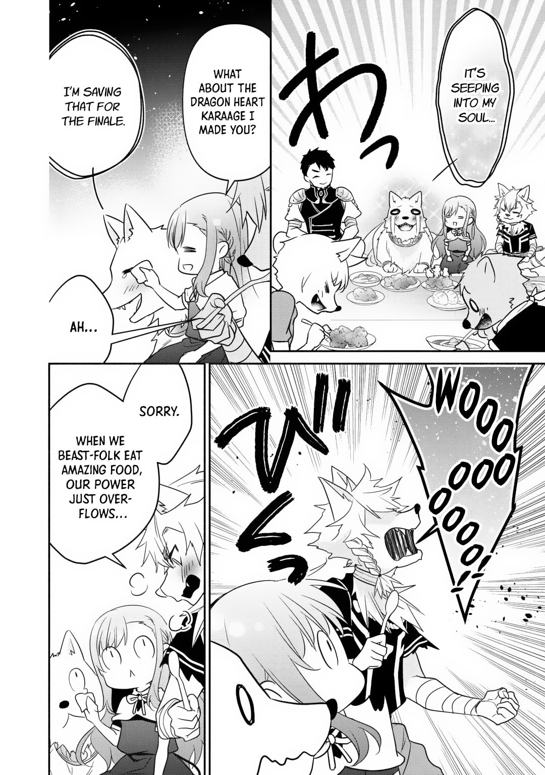 The Reincarnated Little Girl Lives With Divine Beast, Prince, and Mercenaries of Tough Guys Chapter 20 page 21 - 