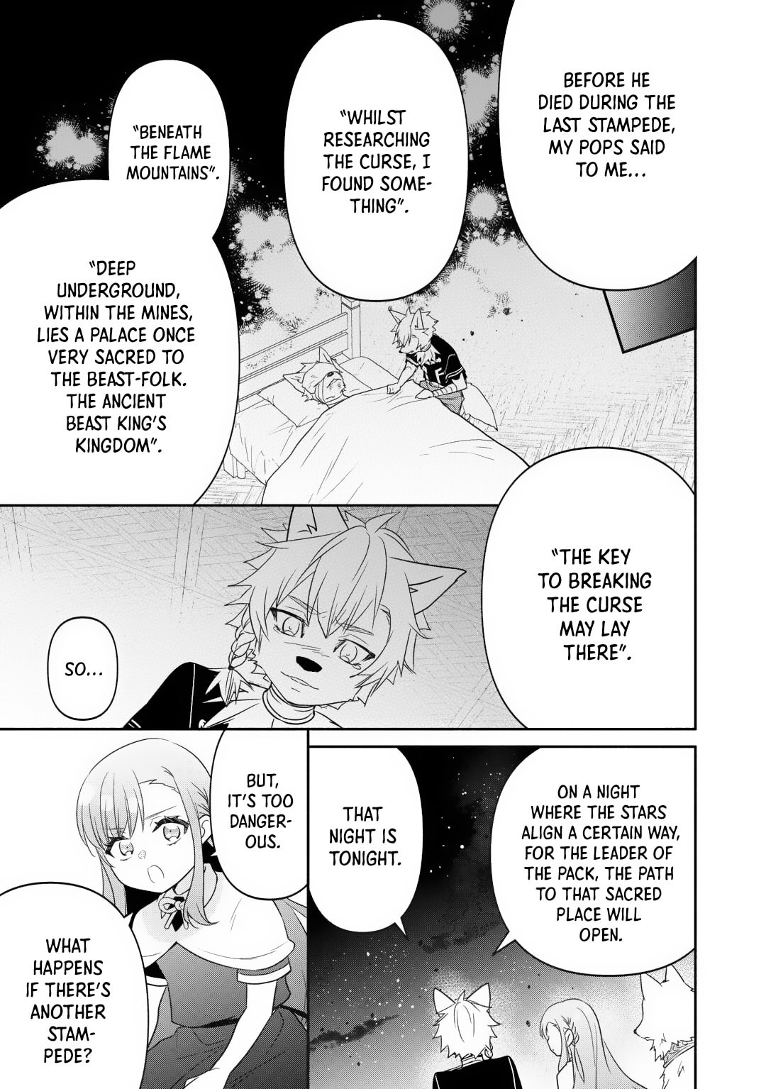 The Reincarnated Little Girl Lives With Divine Beast, Prince, and Mercenaries of Tough Guys Chapter 20 page 24 - 