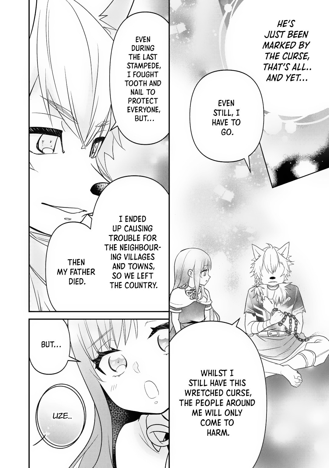 The Reincarnated Little Girl Lives With Divine Beast, Prince, and Mercenaries of Tough Guys Chapter 20 page 25 - 