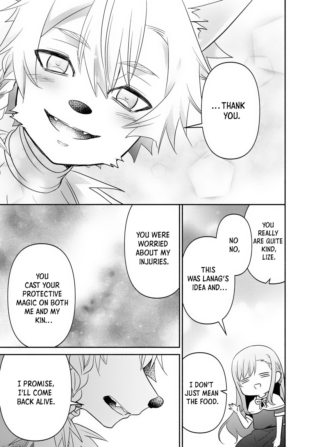 The Reincarnated Little Girl Lives With Divine Beast, Prince, and Mercenaries of Tough Guys Chapter 20 page 28 - 