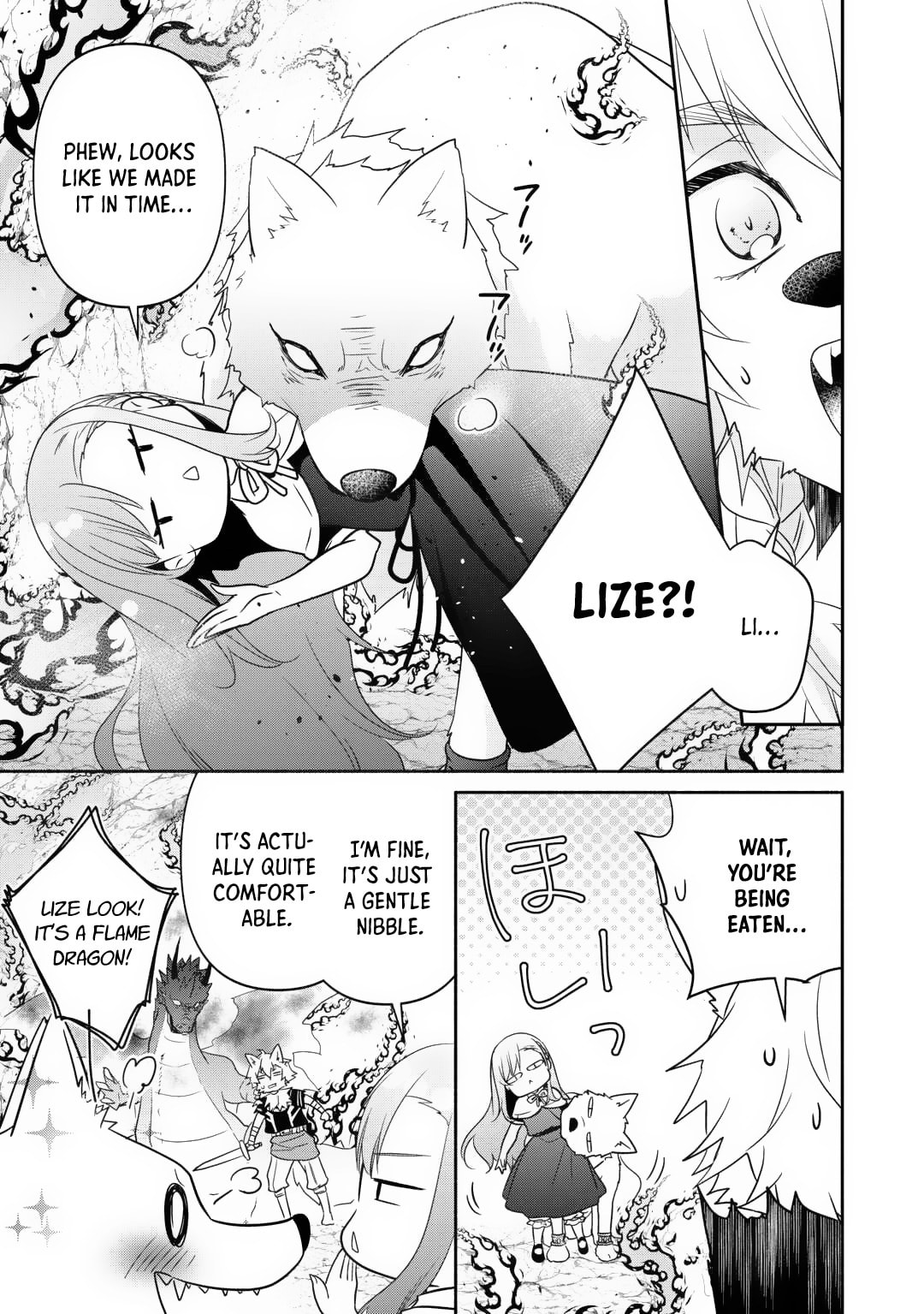 The Reincarnated Little Girl Lives With Divine Beast, Prince, and Mercenaries of Tough Guys Chapter 20 page 4 - 