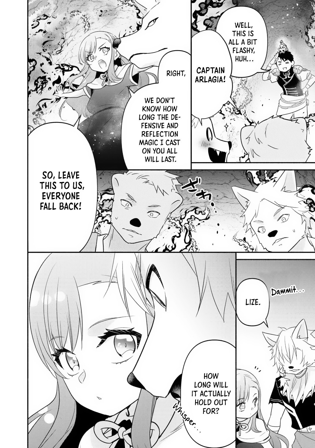 The Reincarnated Little Girl Lives With Divine Beast, Prince, and Mercenaries of Tough Guys Chapter 20 page 5 - 