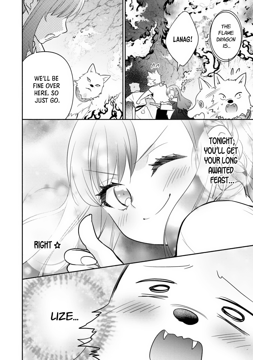 The Reincarnated Little Girl Lives With Divine Beast, Prince, and Mercenaries of Tough Guys Chapter 20 page 7 - 