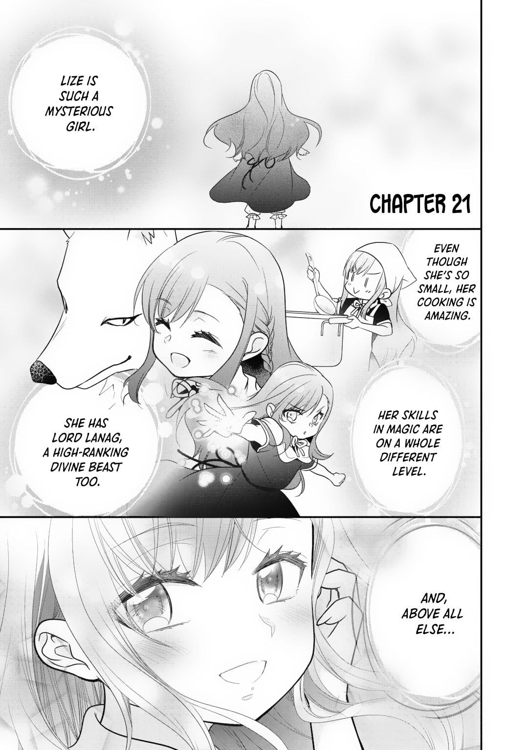 The Reincarnated Little Girl Lives With Divine Beast, Prince, and Mercenaries of Tough Guys Chapter 21 page 2 - 