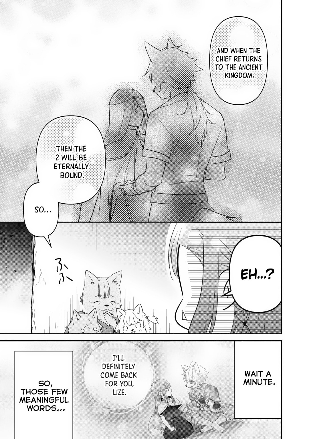 The Reincarnated Little Girl Lives With Divine Beast, Prince, and Mercenaries of Tough Guys Chapter 21 page 14 - 
