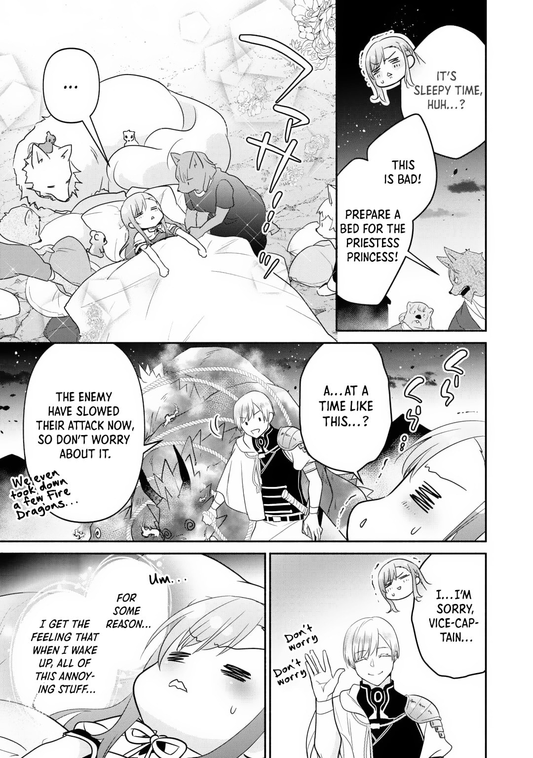The Reincarnated Little Girl Lives With Divine Beast, Prince, and Mercenaries of Tough Guys Chapter 21 page 16 - 