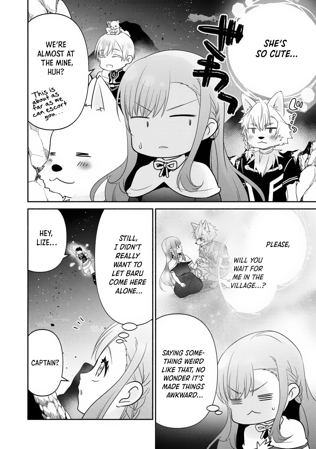 The Reincarnated Little Girl Lives With Divine Beast, Prince, and Mercenaries of Tough Guys Chapter 21 page 3 - 