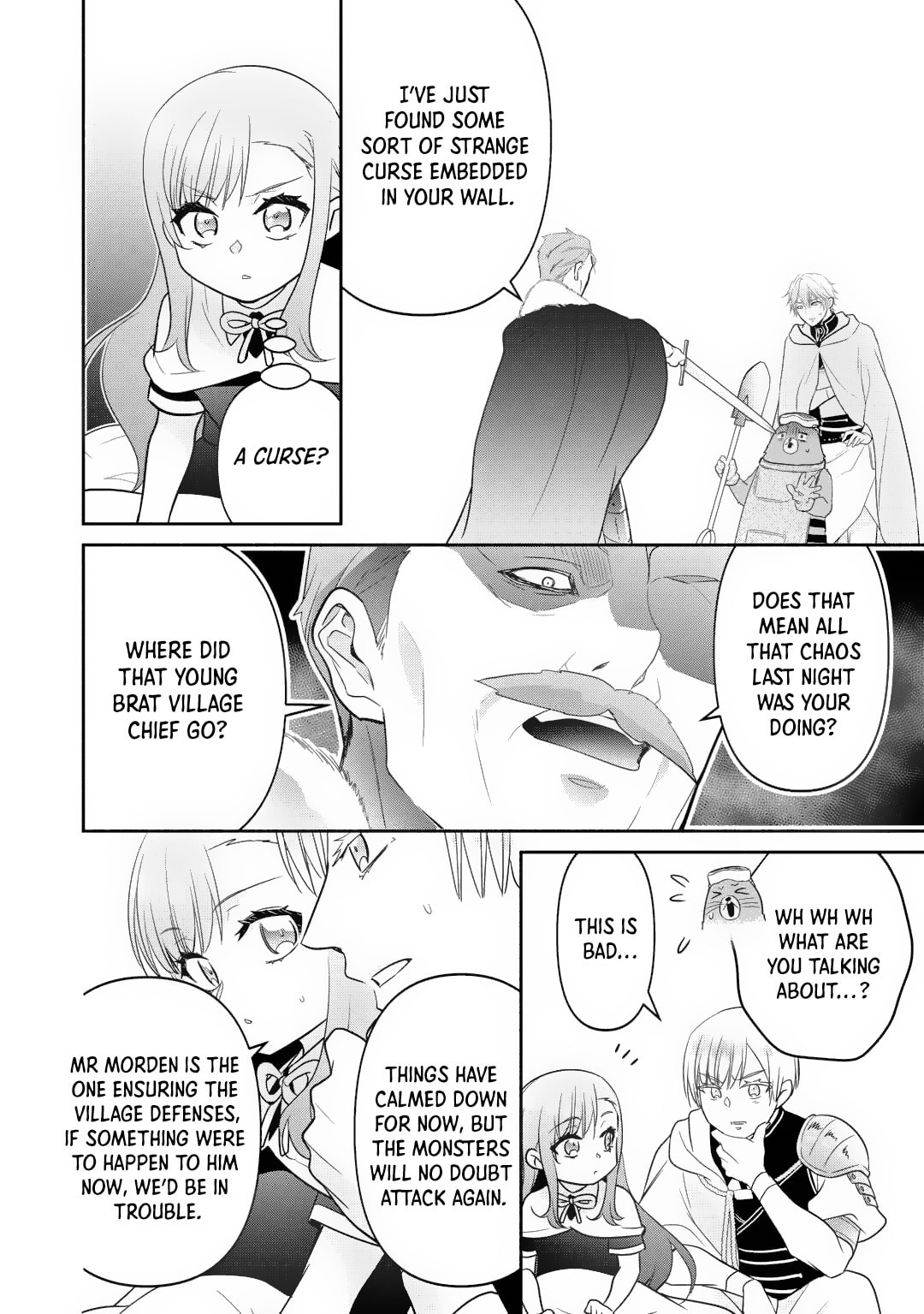 The Reincarnated Little Girl Lives With Divine Beast, Prince, and Mercenaries of Tough Guys Chapter 21 page 21 - 