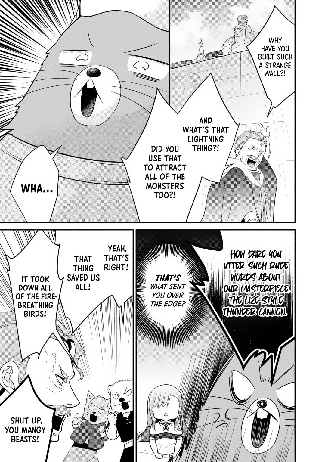 The Reincarnated Little Girl Lives With Divine Beast, Prince, and Mercenaries of Tough Guys Chapter 21 page 22 - 