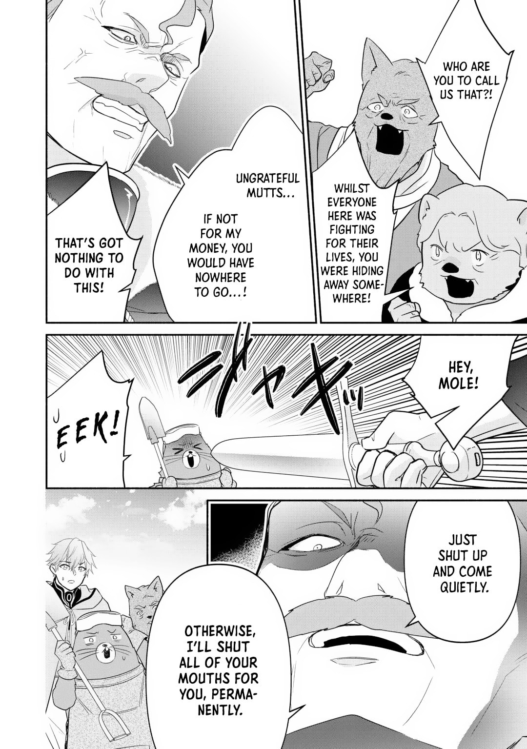 The Reincarnated Little Girl Lives With Divine Beast, Prince, and Mercenaries of Tough Guys Chapter 21 page 23 - 