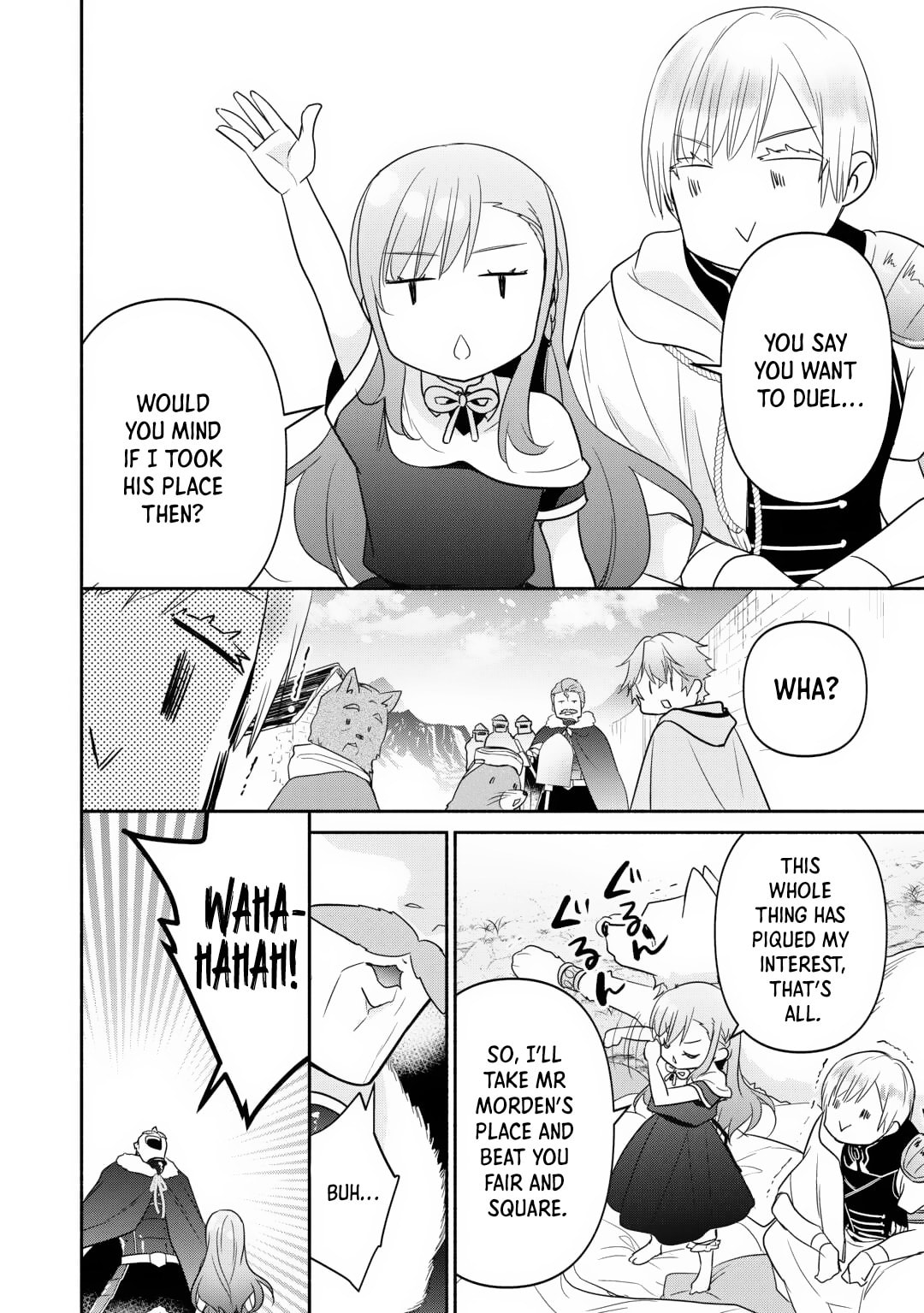 The Reincarnated Little Girl Lives With Divine Beast, Prince, and Mercenaries of Tough Guys Chapter 21 page 25 - 