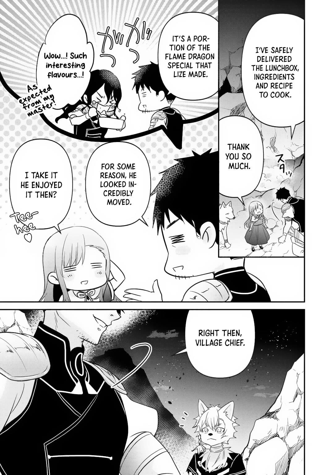 The Reincarnated Little Girl Lives With Divine Beast, Prince, and Mercenaries of Tough Guys Chapter 21 page 4 - 