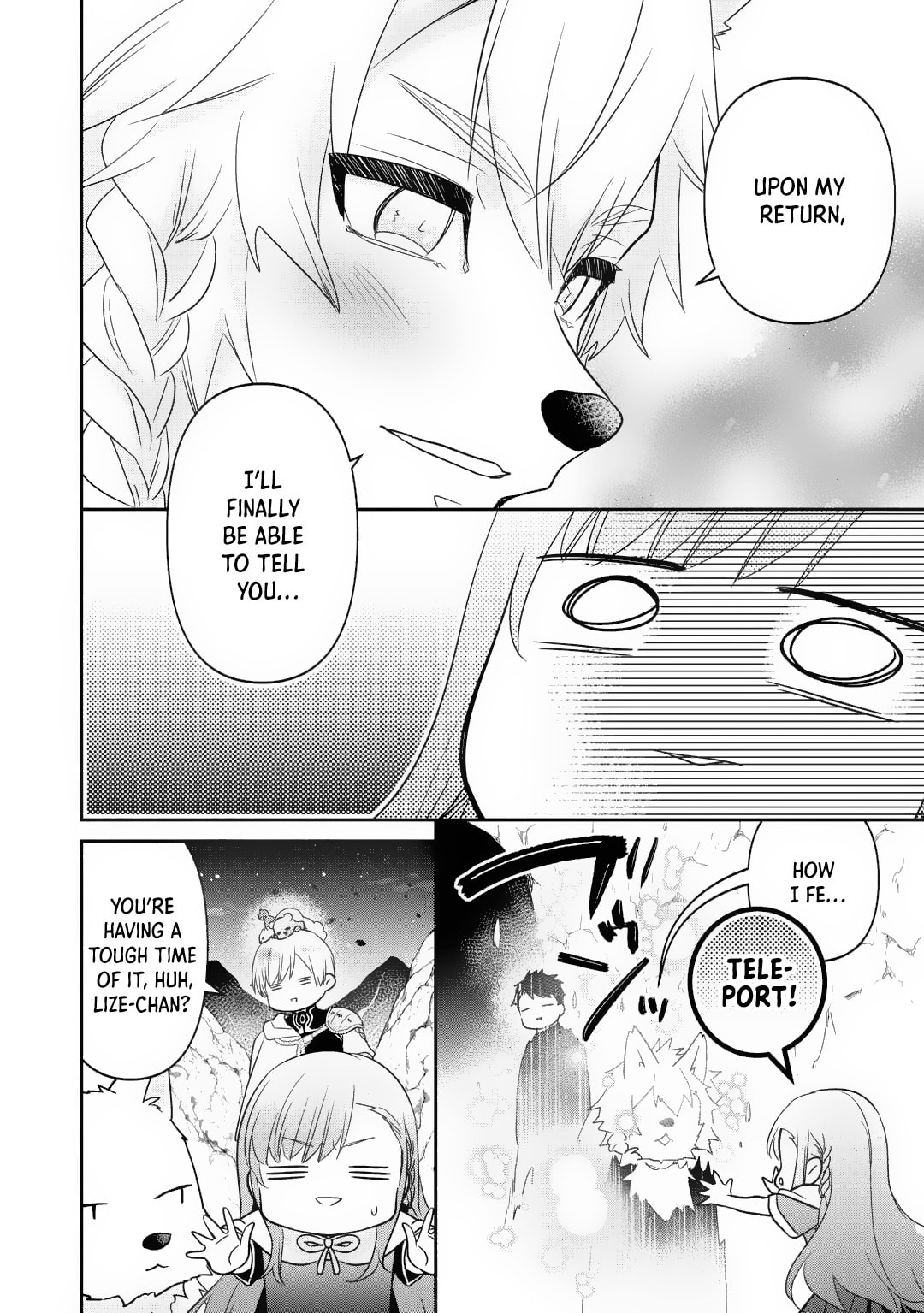 The Reincarnated Little Girl Lives With Divine Beast, Prince, and Mercenaries of Tough Guys Chapter 21 page 7 - 