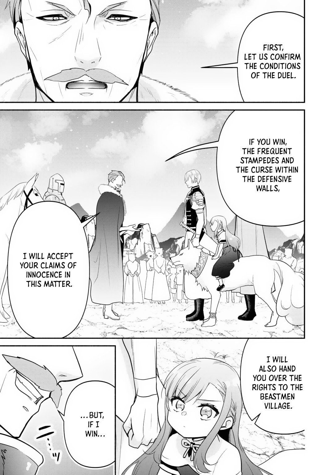 The Reincarnated Little Girl Lives With Divine Beast, Prince, and Mercenaries of Tough Guys Chapter 22 page 2 - 