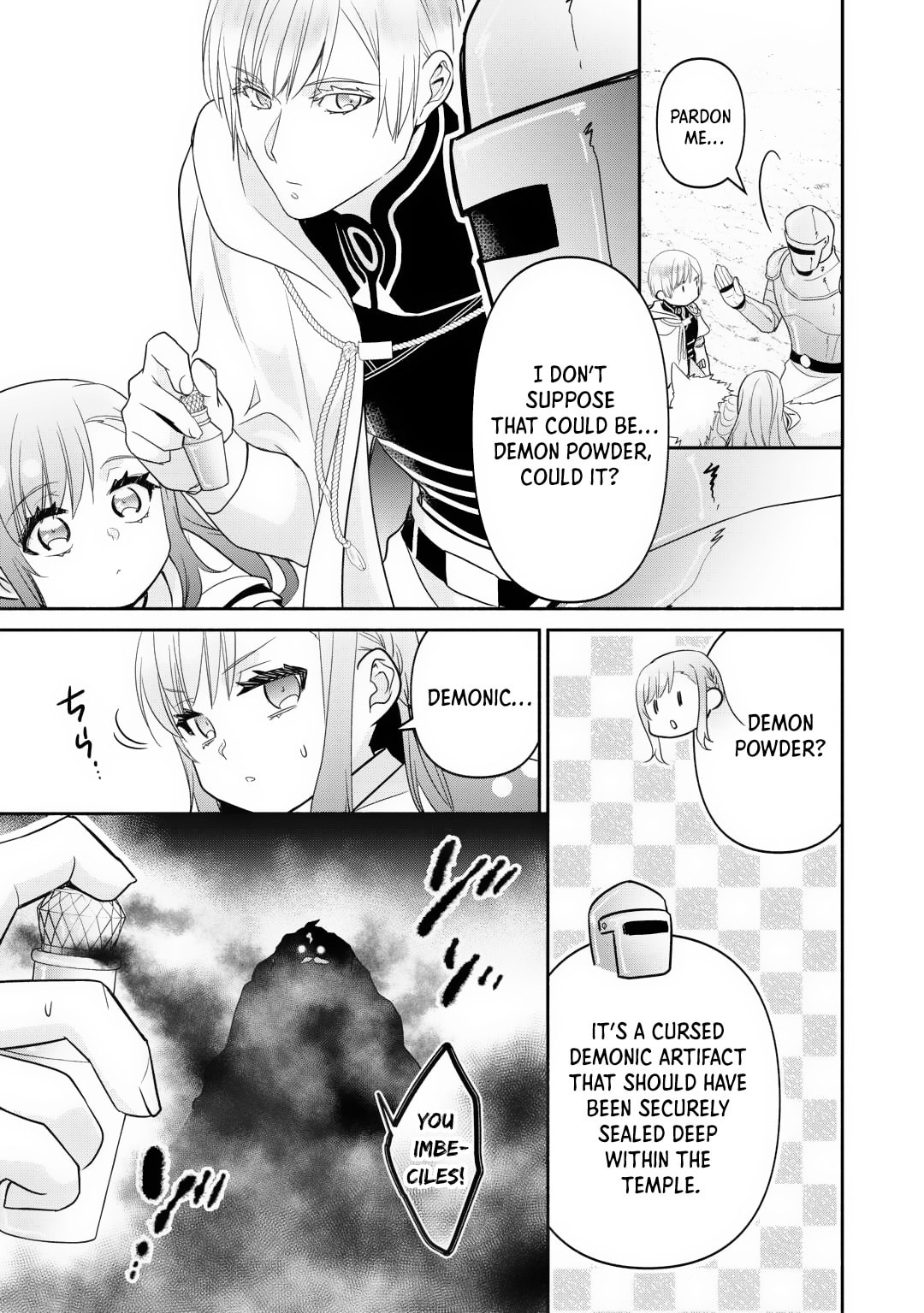 The Reincarnated Little Girl Lives With Divine Beast, Prince, and Mercenaries of Tough Guys Chapter 22 page 18 - 