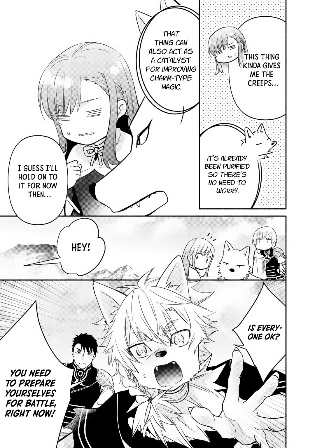 The Reincarnated Little Girl Lives With Divine Beast, Prince, and Mercenaries of Tough Guys Chapter 22 page 23 - 