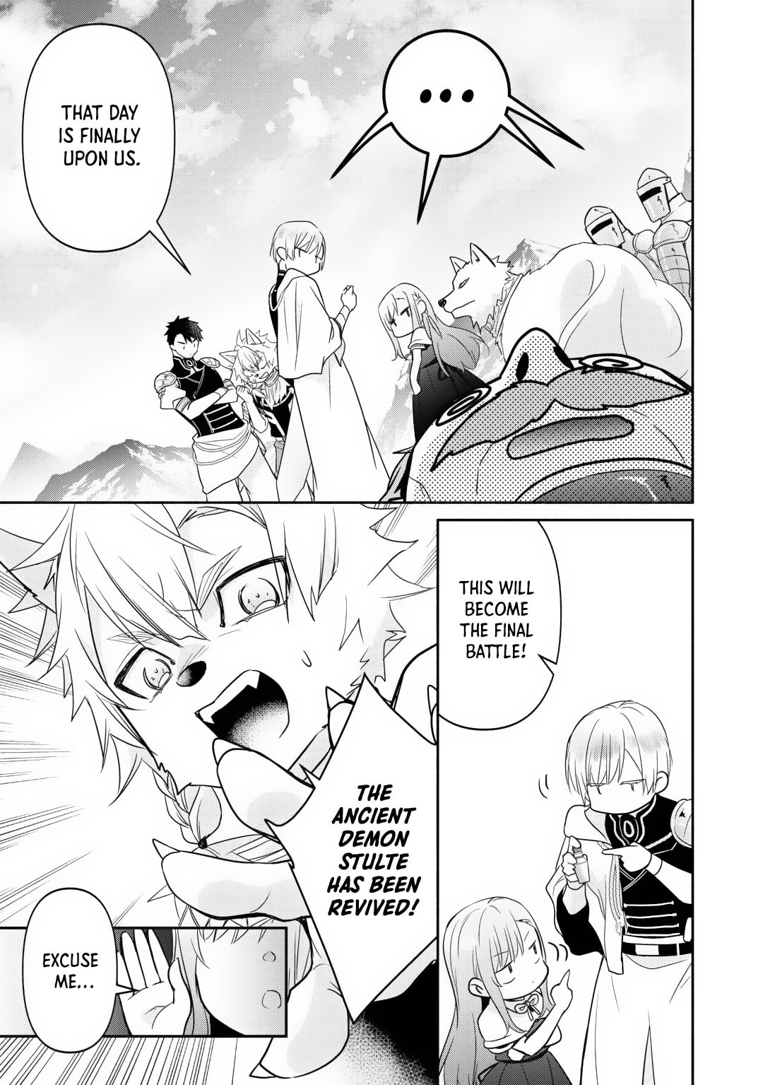 The Reincarnated Little Girl Lives With Divine Beast, Prince, and Mercenaries of Tough Guys Chapter 22 page 27 - 