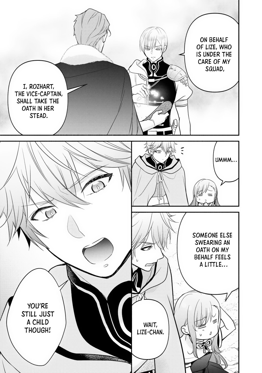 The Reincarnated Little Girl Lives With Divine Beast, Prince, and Mercenaries of Tough Guys Chapter 22 page 4 - 