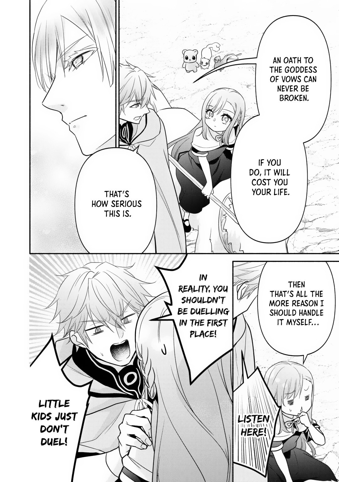 The Reincarnated Little Girl Lives With Divine Beast, Prince, and Mercenaries of Tough Guys Chapter 22 page 5 - 