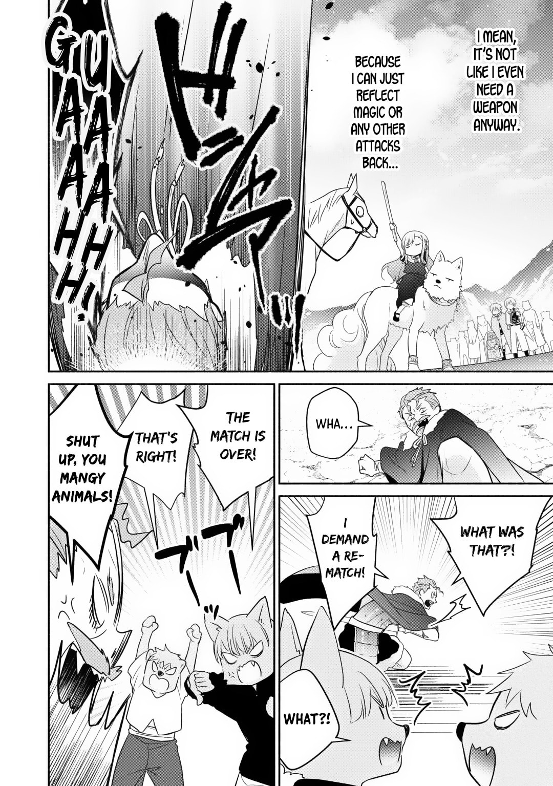 The Reincarnated Little Girl Lives With Divine Beast, Prince, and Mercenaries of Tough Guys Chapter 22 page 9 - 