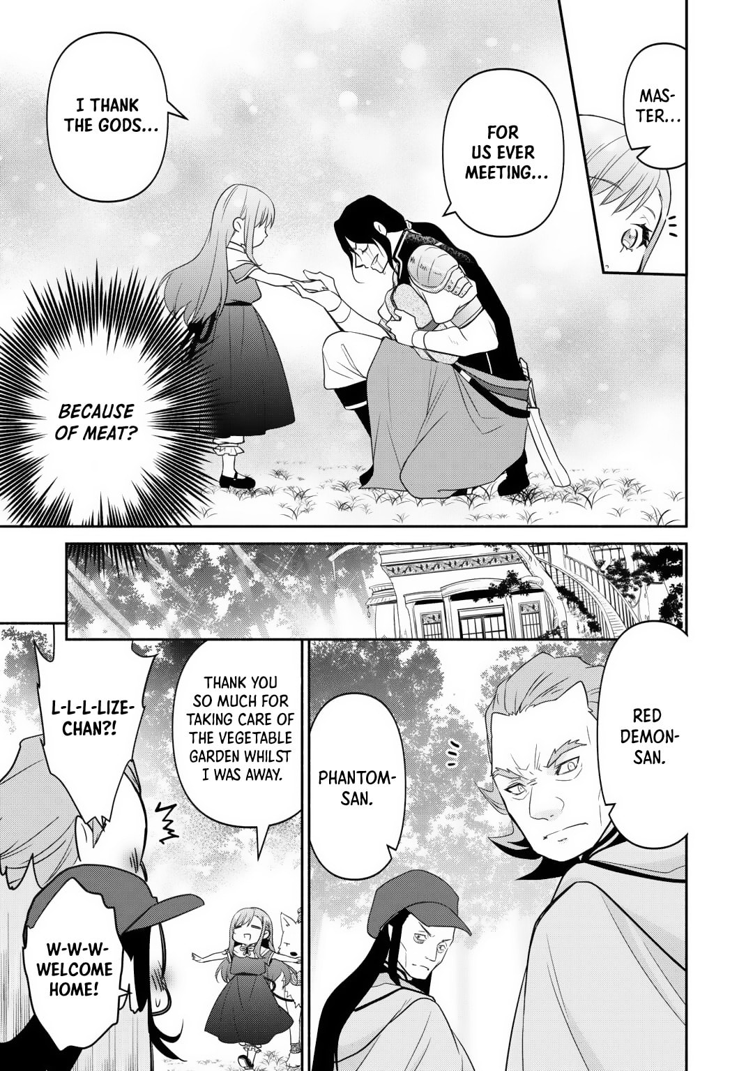 The Reincarnated Little Girl Lives With Divine Beast, Prince, and Mercenaries of Tough Guys Chapter 23 page 14 - 