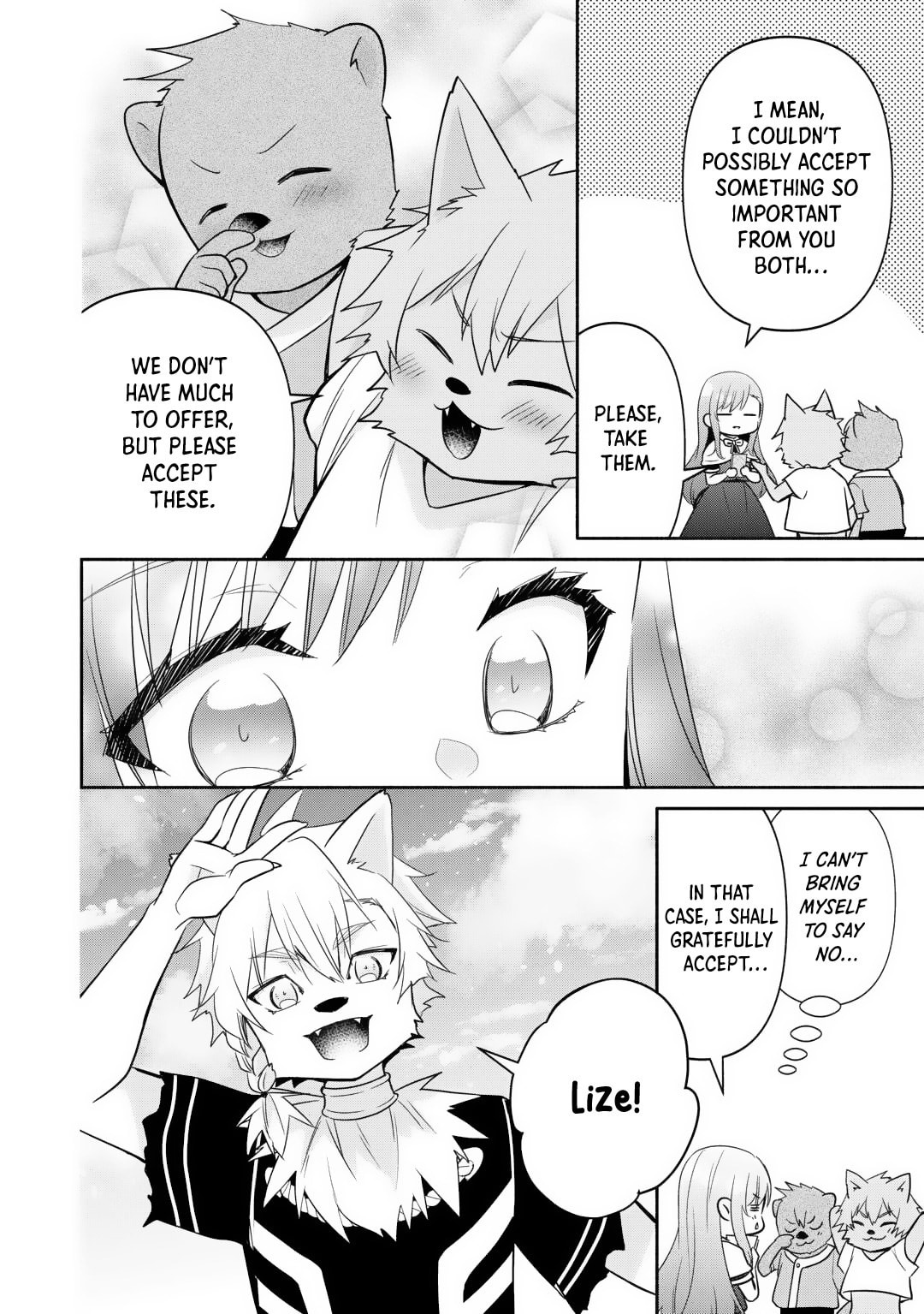 The Reincarnated Little Girl Lives With Divine Beast, Prince, and Mercenaries of Tough Guys Chapter 23 page 3 - 