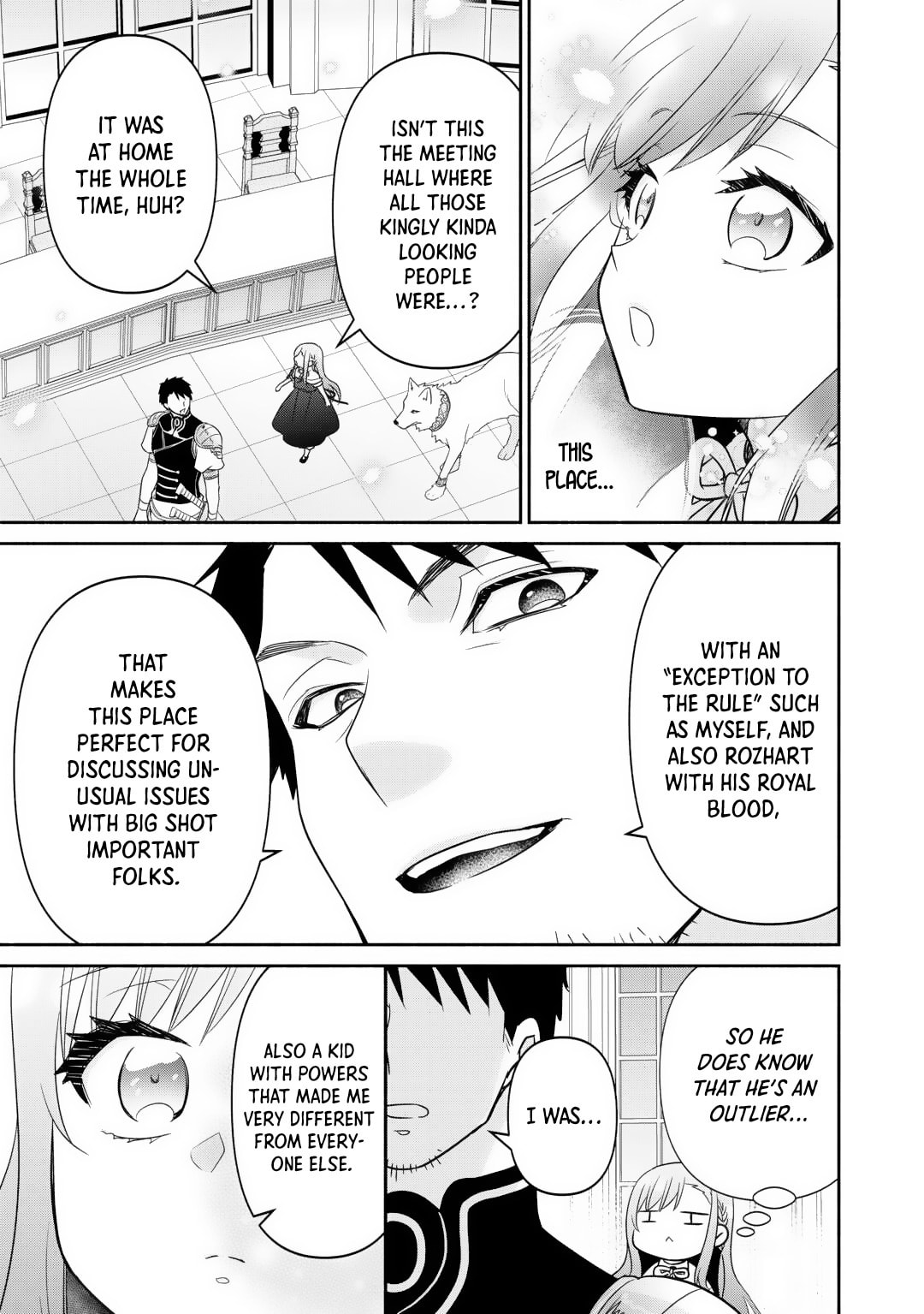 The Reincarnated Little Girl Lives With Divine Beast, Prince, and Mercenaries of Tough Guys Chapter 23 page 22 - 