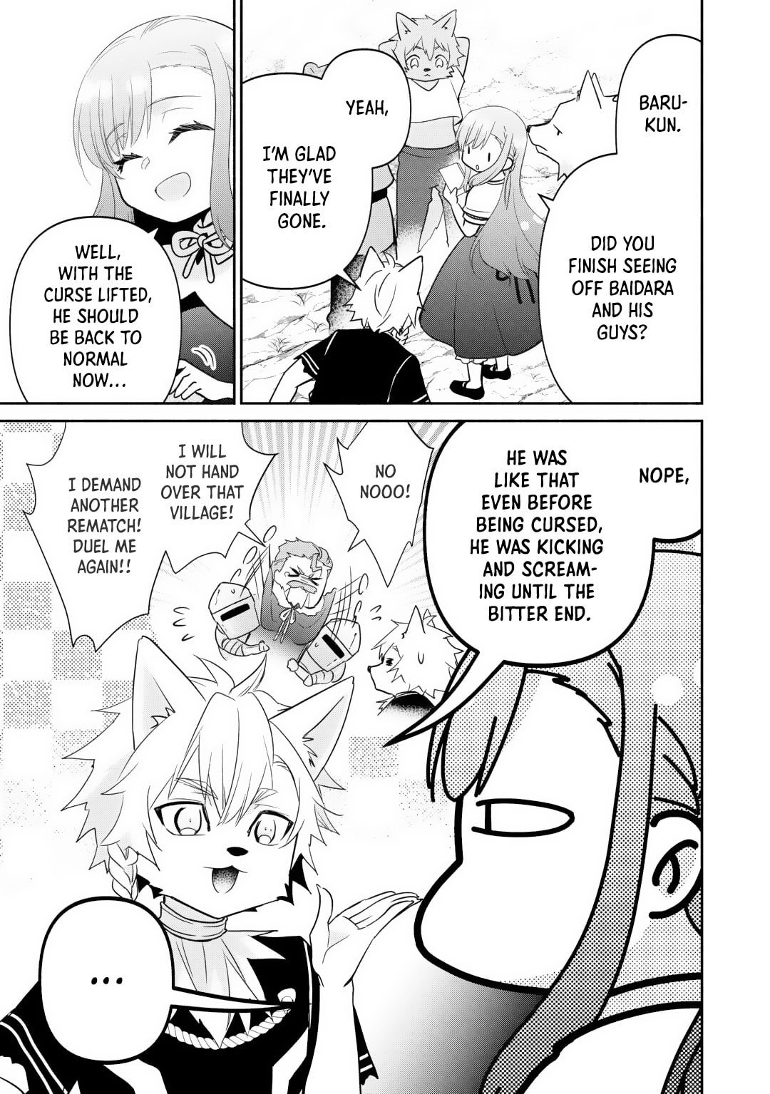 The Reincarnated Little Girl Lives With Divine Beast, Prince, and Mercenaries of Tough Guys Chapter 23 page 4 - 