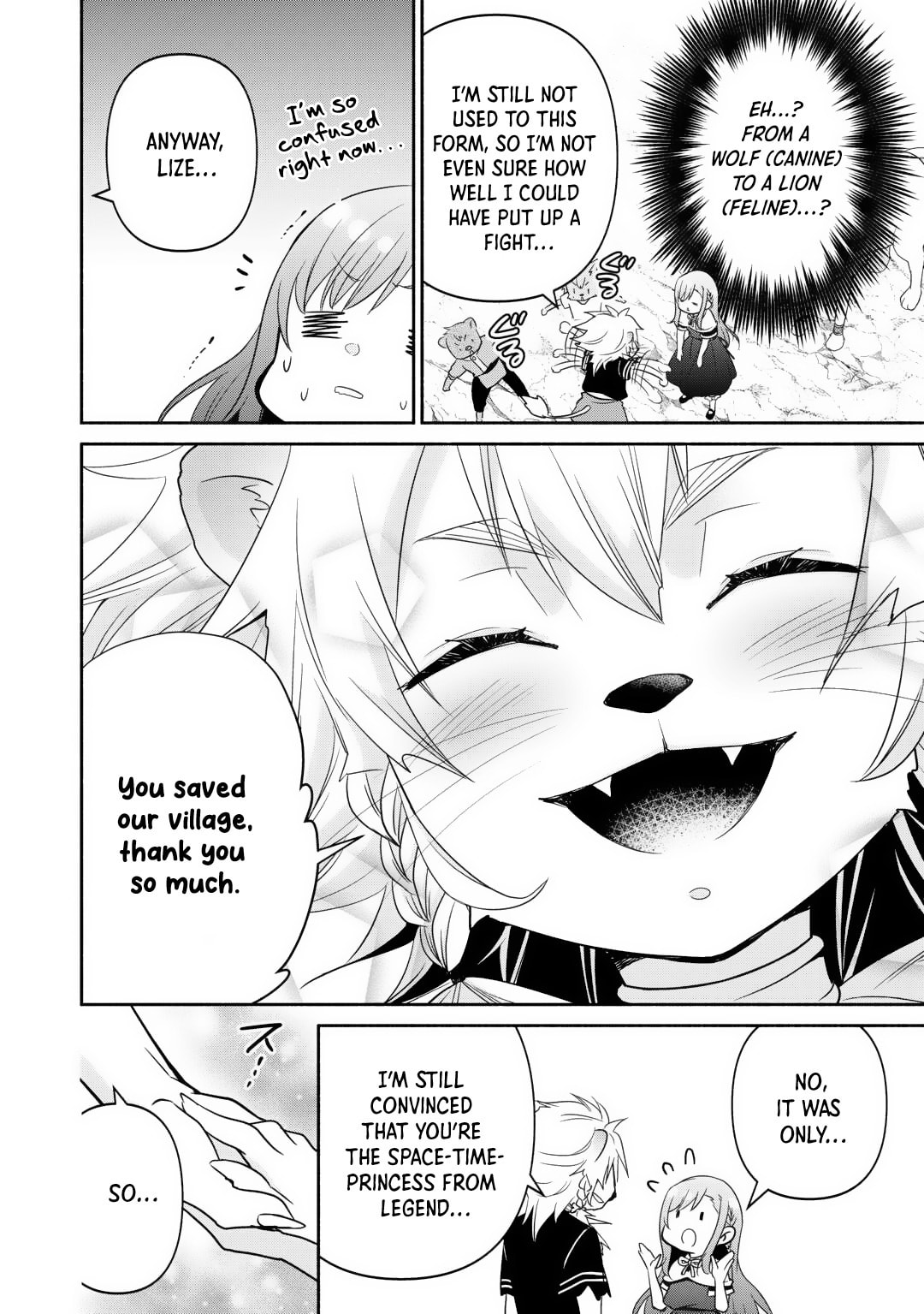 The Reincarnated Little Girl Lives With Divine Beast, Prince, and Mercenaries of Tough Guys Chapter 23 page 7 - 