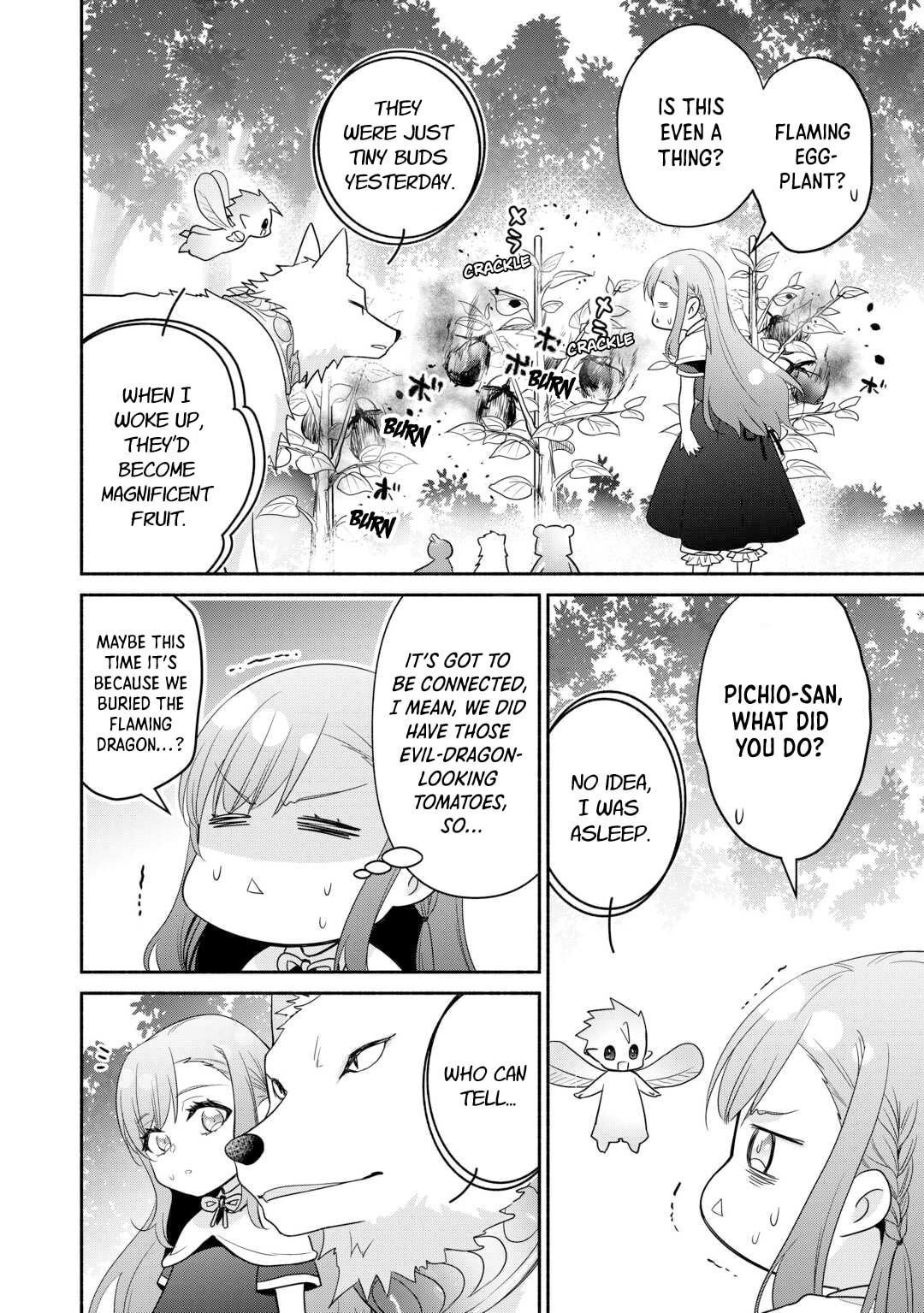 The Reincarnated Little Girl Lives With Divine Beast, Prince, and Mercenaries of Tough Guys Chapter 24 page 4 - 