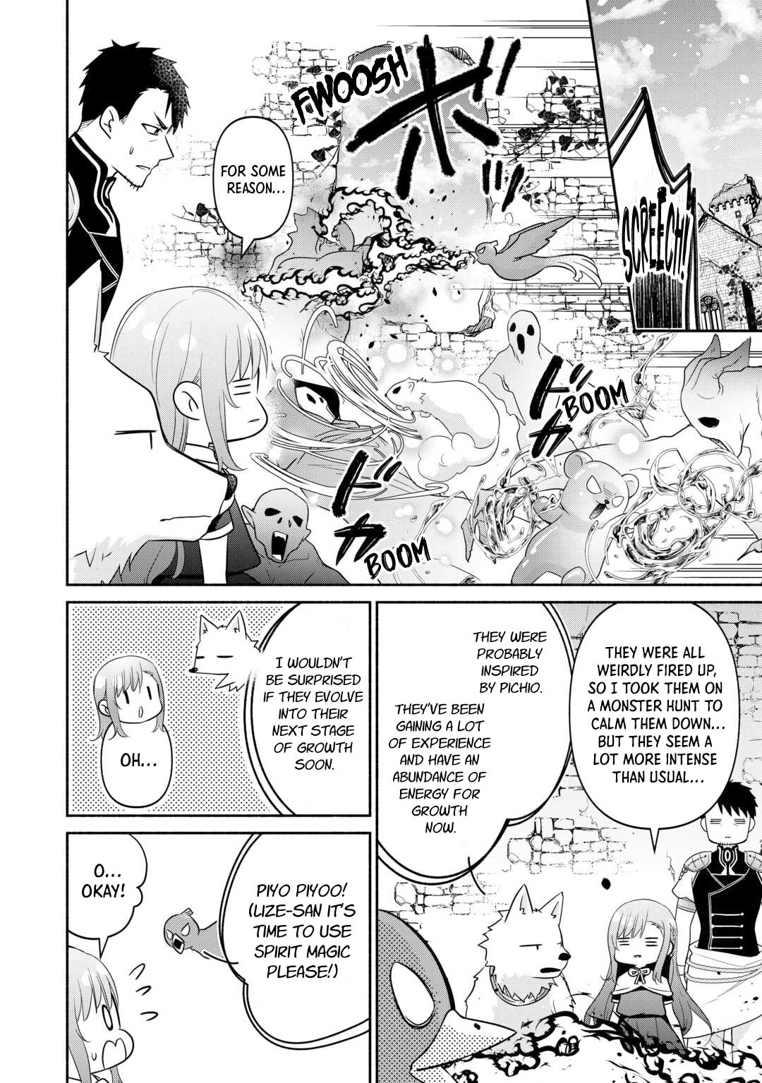 The Reincarnated Little Girl Lives With Divine Beast, Prince, and Mercenaries of Tough Guys Chapter 24 page 10 - 