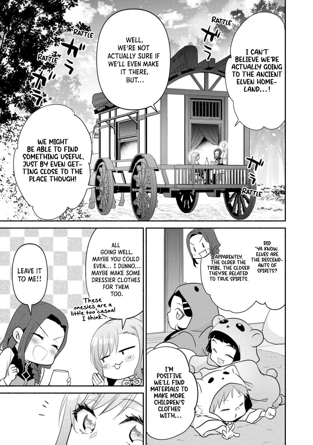 The Reincarnated Little Girl Lives With Divine Beast, Prince, and Mercenaries of Tough Guys Chapter 25 page 13 - 